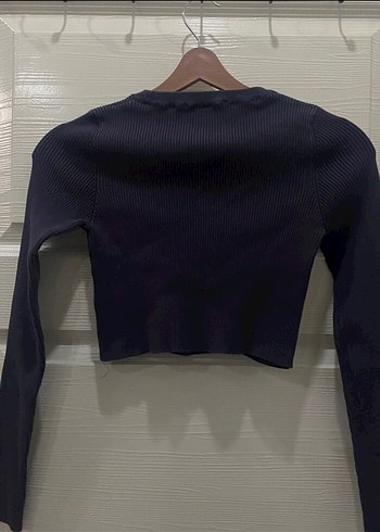 Fitilli crop kazak - Görsel 5