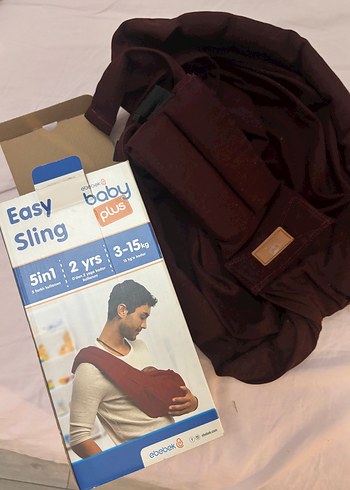 Bordo Easy Sling Bebek Taşıyıcı 5'li 3-15 kg