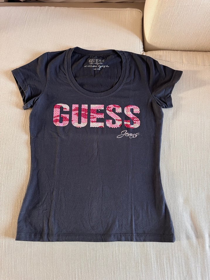 Guess Kadın Kısa Kollu Baskılı Tişört - Görsel 4