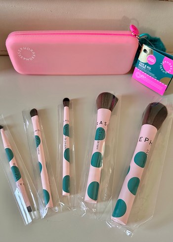Sephora Makyaj Fırça Seti ve Kılıfı - Görsel 2