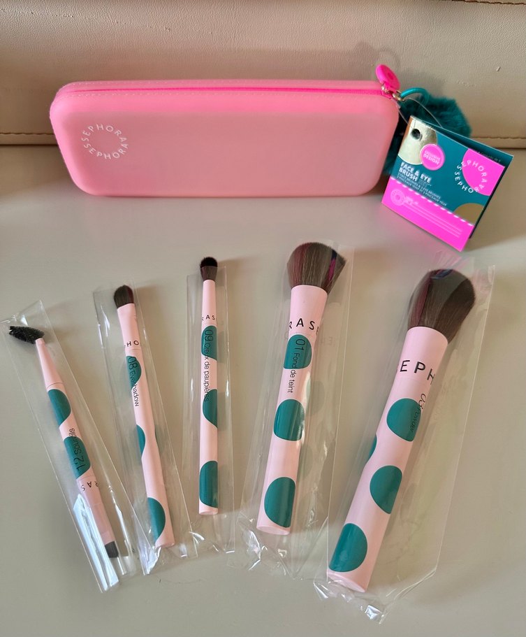 Sephora Makyaj Fırça Seti ve Kılıfı - Görsel 2