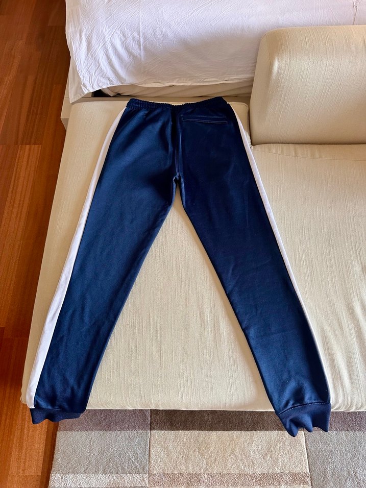 Erkek Parlak Mavi Puma Eşofman Altı - Görsel 3