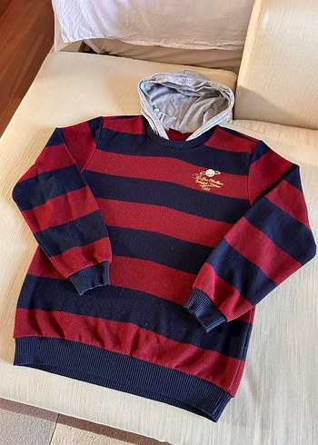 Bilfen Okullarí Çizgili Erkek Çocuk Kazak - Görsel 2