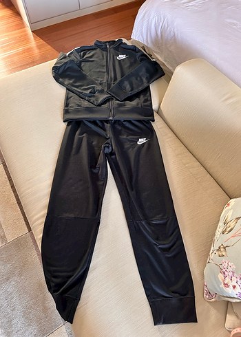 Nike Siyah Fermuarlı Erkek Eşofman Takımı - Görsel 2