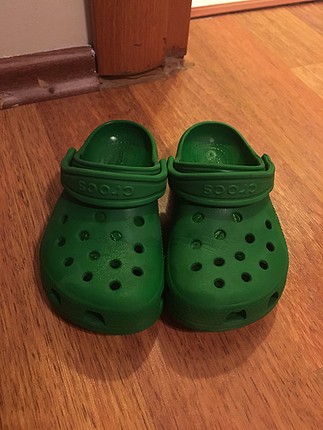 28 Beden Crocs Yeşil Terlik