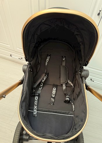 Siyah Bebek Arabası, Katlanabilir ve Dayanıklı - Görsel 5