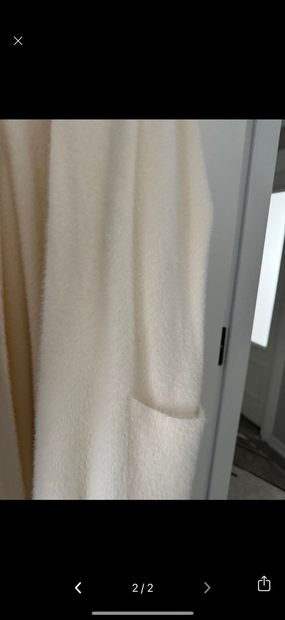 Kaşmir Uzun Kadın hırka - Görsel 2