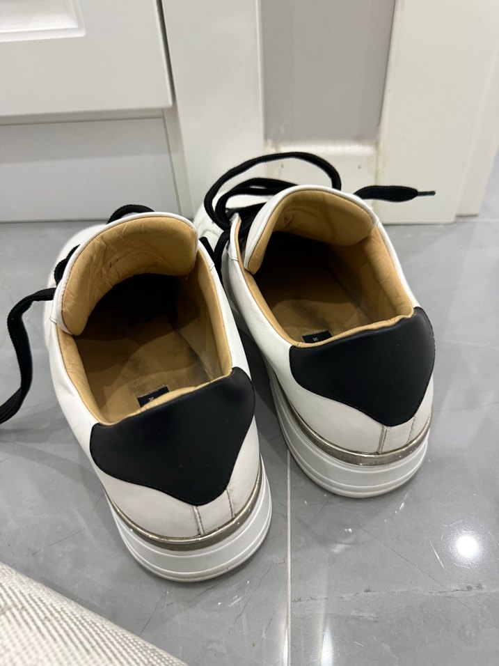 Philipp Plein Lo-Top Beyaz Erkek Sneaker - Görsel 4