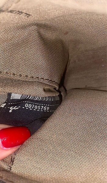  Beden kahverengi Renk Fendi kahverengi baguette bag