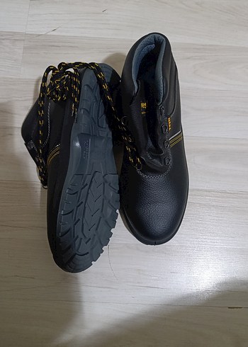 Siyah Bağcıklı Erkek deri Bot yeşil marka - Görsel 2