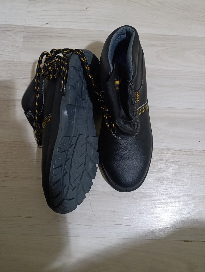 Siyah Bağcıklı Erkek deri Bot yeşil marka - Görsel 2