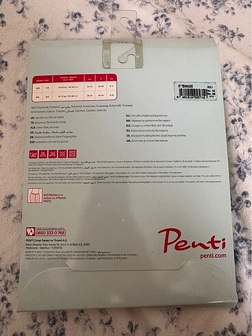 Penti Penti file çorap