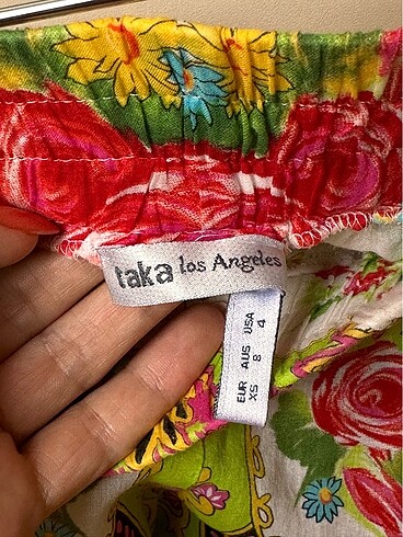 xs Beden Taka Los Angeles şort