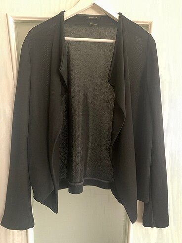 Massimo Dutti Siyah Hırka