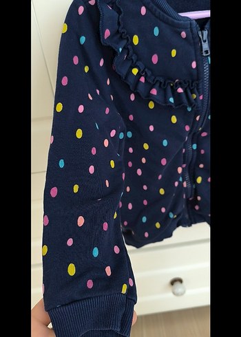 Kız Çocuk Çok Renkli Uzun Kollu Hırka - Görsel 6