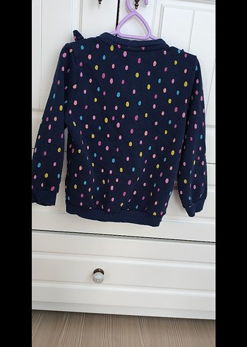 Kız Çocuk Çok Renkli Uzun Kollu Hırka - Görsel 5