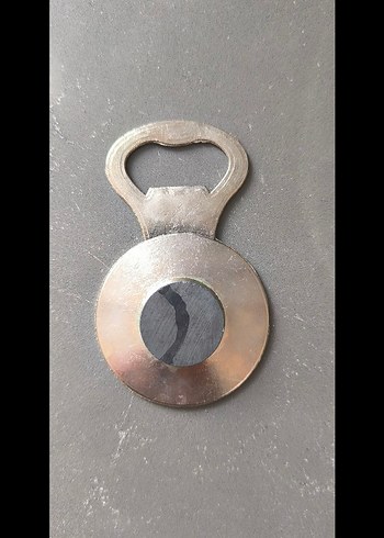 Gri Vintage Mardin Rozet Açacak magnet - Görsel 2