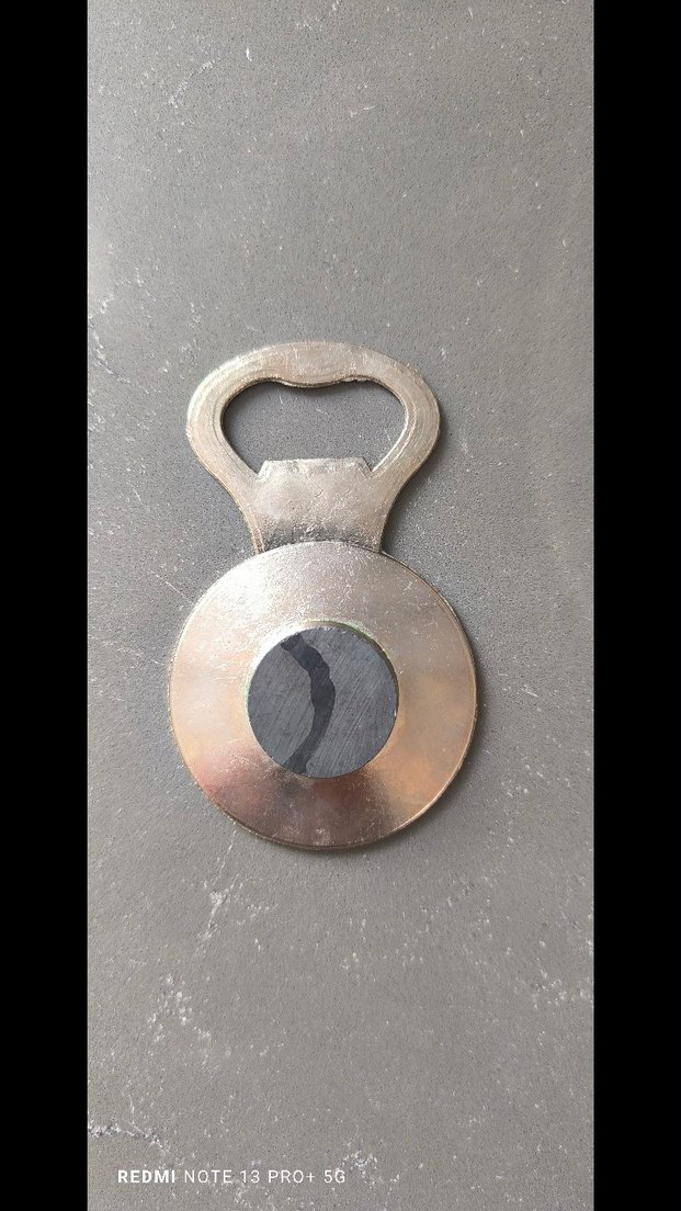 Gri Vintage Mardin Rozet Açacak magnet - Görsel 2