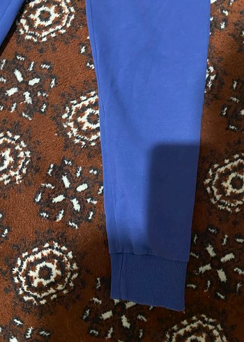 Lacivert Rahat Kesim Kadın Eşofman Altı - Görsel 4