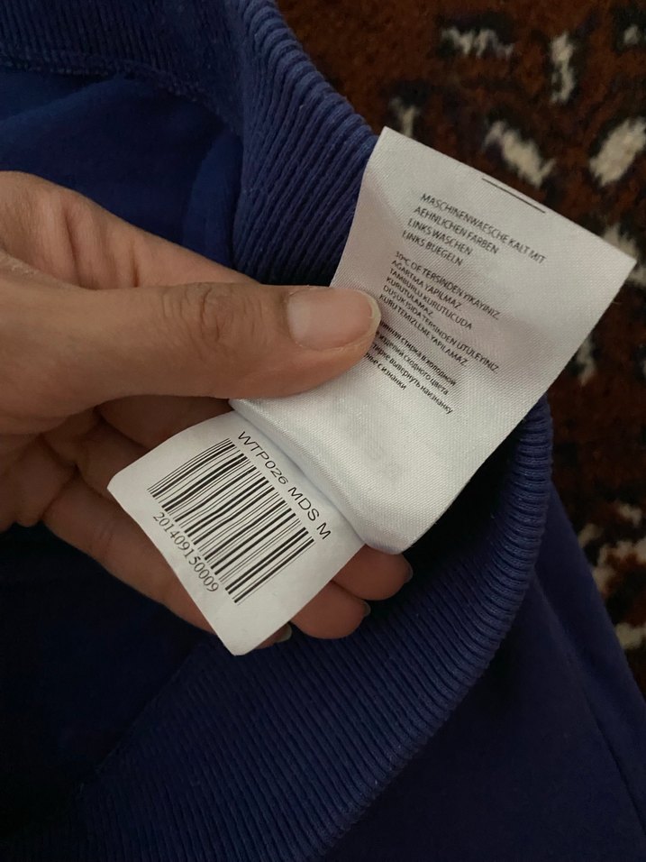 Lacivert Rahat Kesim Kadın Eşofman Altı - Görsel 3