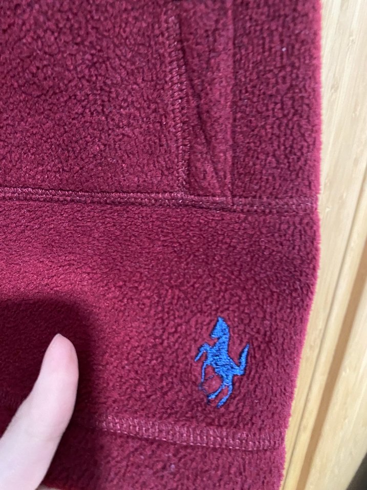 Bordo Kadın Fermuarlı Yumuşak Kolsuz Yelek - Görsel 2