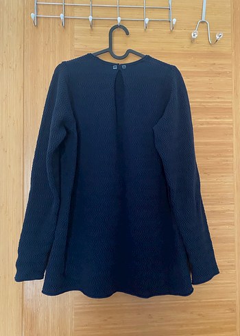 Lacivert Örgü Kadın Kazak - Görsel 7