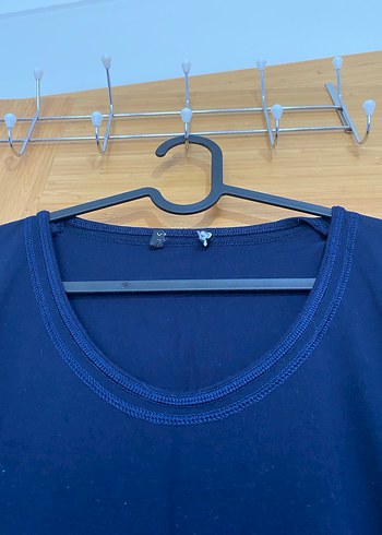 Düğmeli Lacivert büyük beden - Görsel 9