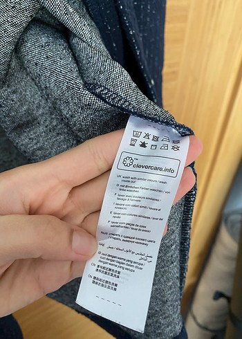 Lacivert kaban hırka büyük beden - Görsel 6