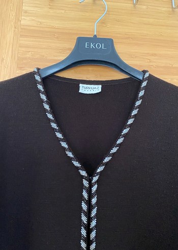 Kahverengi büyük befen hırka - Görsel 7