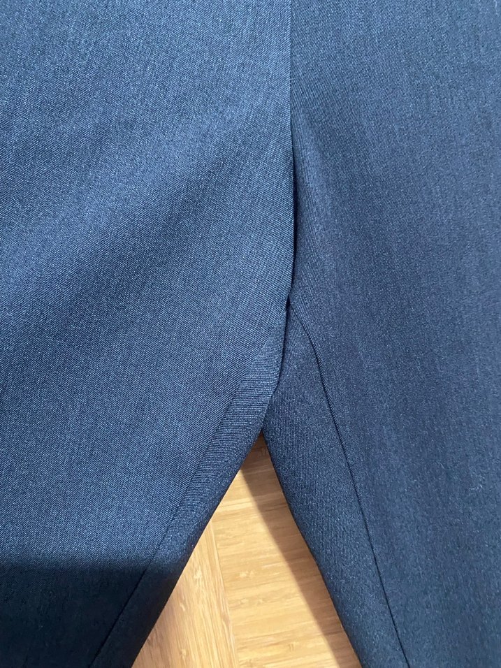 Kadın koyu füne Kumaş Pantolon büyük beden - Görsel 5