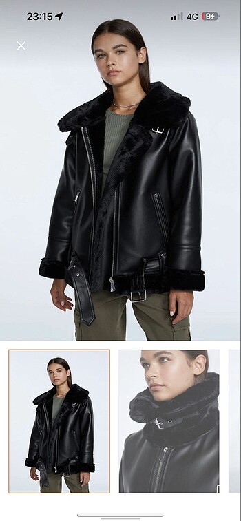Stradivarius biker mont