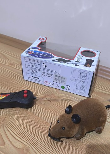 Kahverengi Oyuncak Fare Kumandalı - Görsel 3