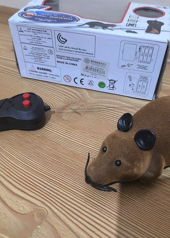 Kahverengi Oyuncak Fare Kumandalı - Görsel 2