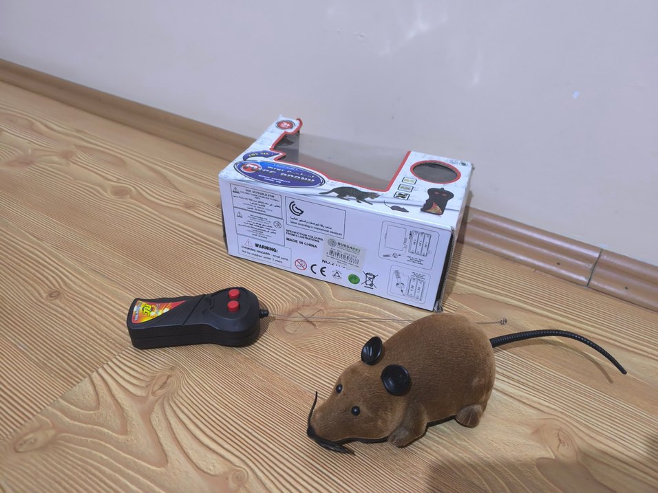 Kahverengi Oyuncak Fare Kumandalı - Görsel 3