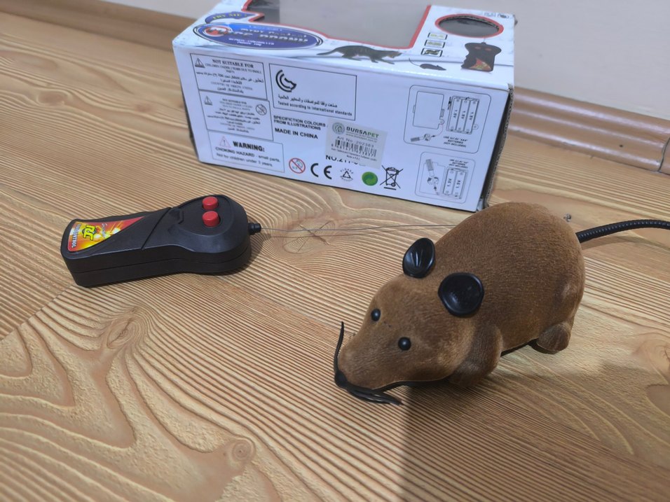 Kahverengi Oyuncak Fare Kumandalı - Görsel 2