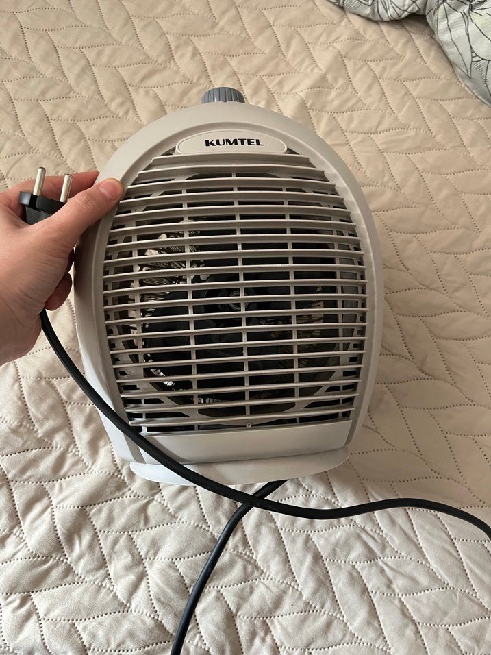 Kumtel Beyaz Elektrikli Isıtıcı - Görsel 2