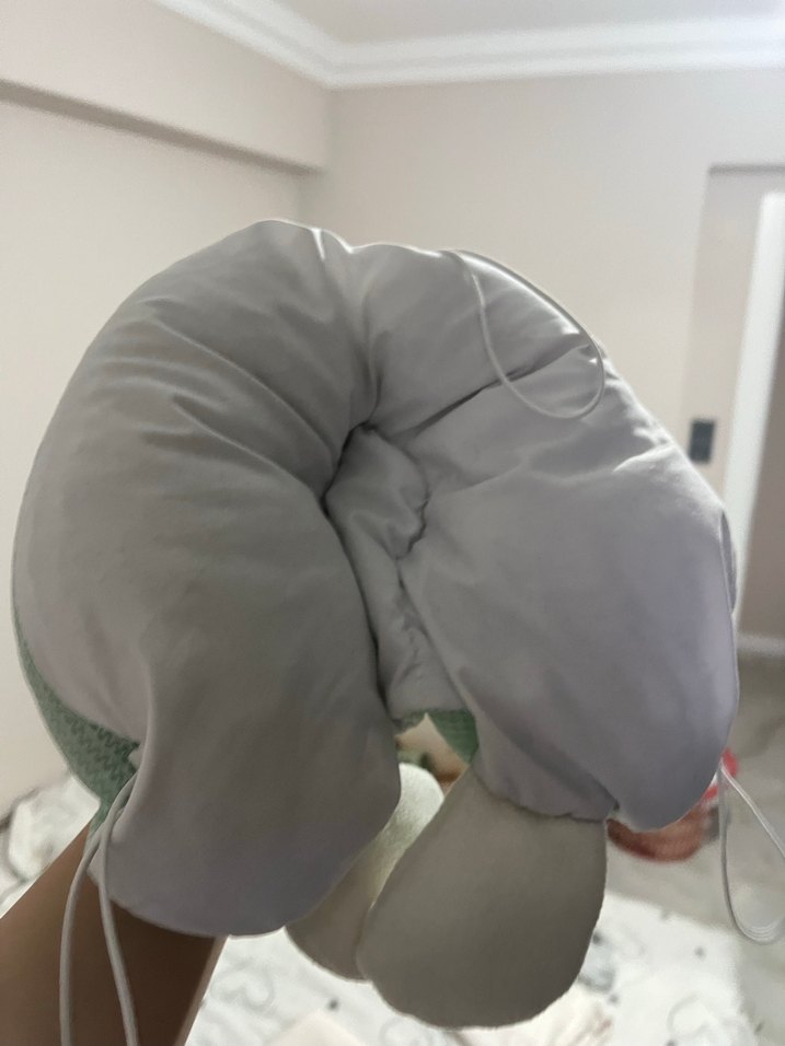 Yeşil Pastel Çocuk Boyun Yastığı - Görsel 2