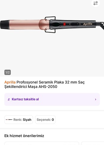 Saç maşası - Görsel 2