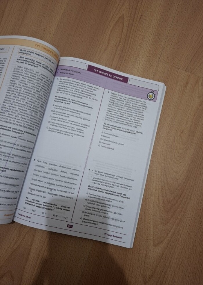 Paragrafın şifresi tyt Türkçe denemesi  - Görsel 2