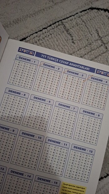 Apotemi tyt Türkçe 15 li deneme - Görsel 3