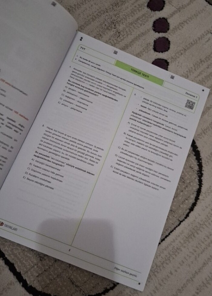 3d yayınları tyt genel deneme  - Görsel 3