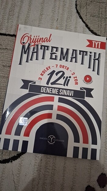 Orjinal tyt matematik 12li deneme sınavı 