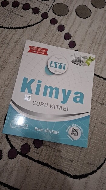 Palme yayınevi ayt kimya soru kitabı