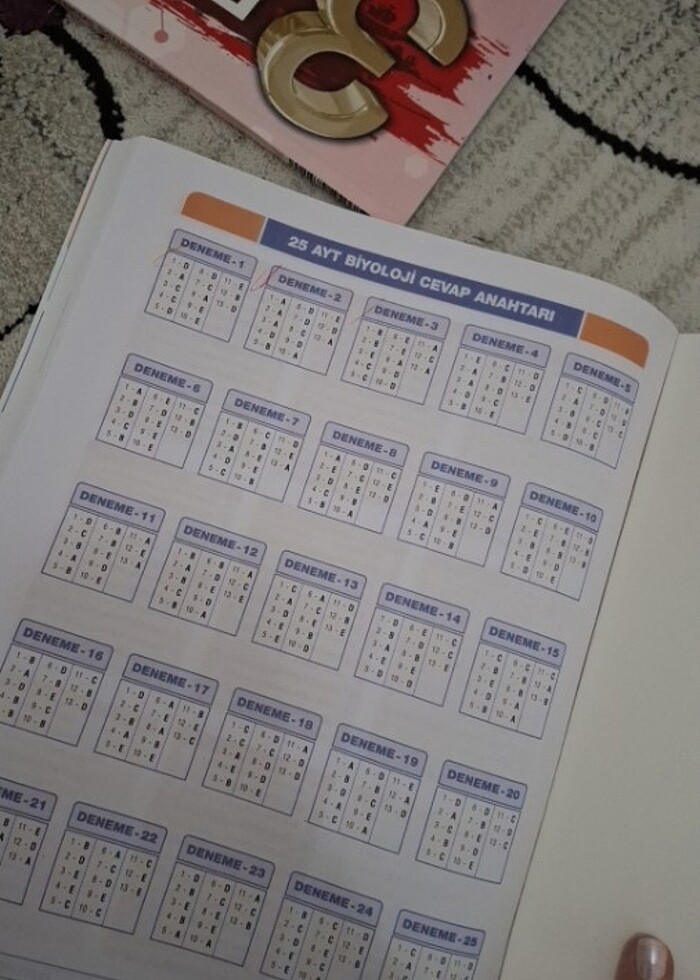 Apotemi ayt biyoloji 25 li deneme  - Görsel 4