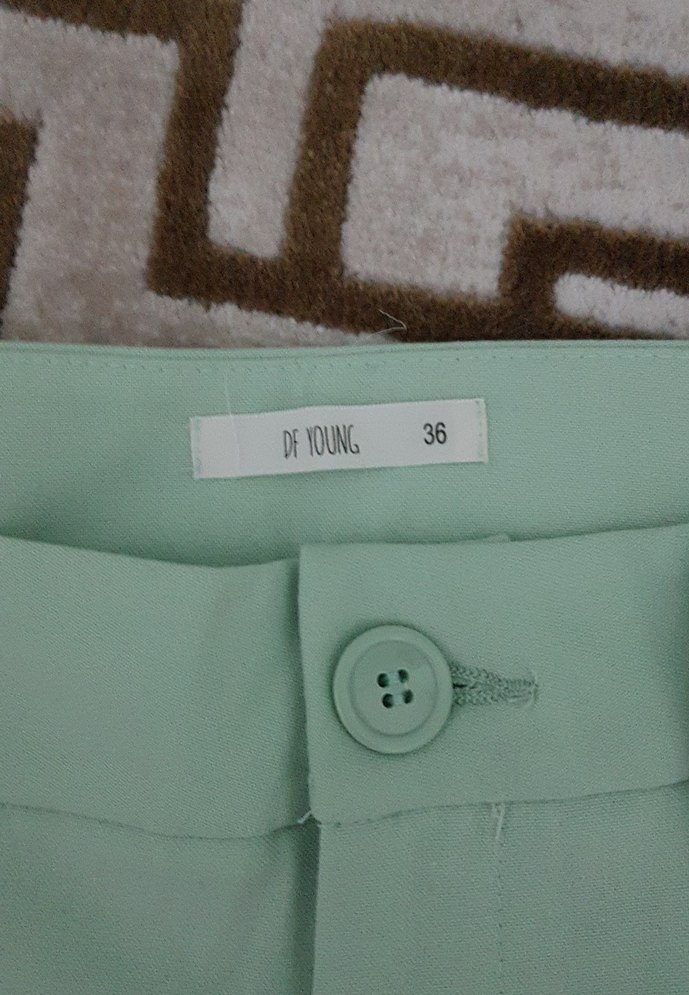 Düğmeli Yeşil Kısa Kol Blazer ve sort takim - Görsel 4