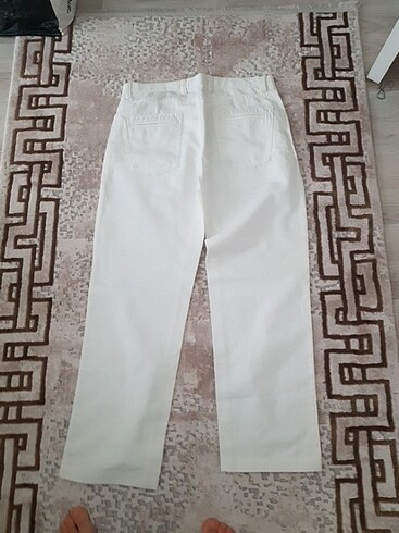 42 Beden beyaz Renk Erkek pantolon 