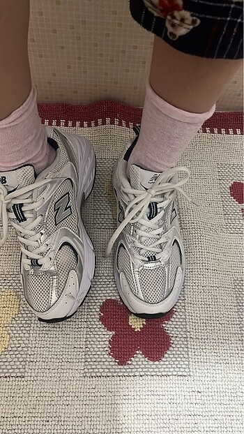 37,5 Beden beyaz Renk New balance 530
