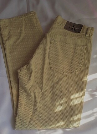 Calvin Klein krem pantolon