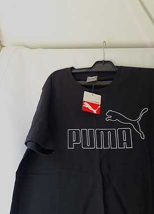 PUMA SIFIR ORJİNAL ETİKETLİ UNİSEX SİYAH TIŞÖRT