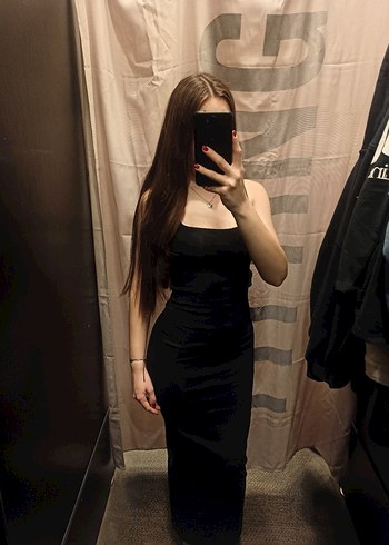 xs Beden siyah Renk Bershka elbise
